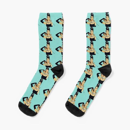 Discover Breakfast at Tiffanys | Audrey Hepburn Jewellery Colour Socks
