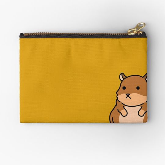 Discover Everything's Fine Hamster Zipper Pouch