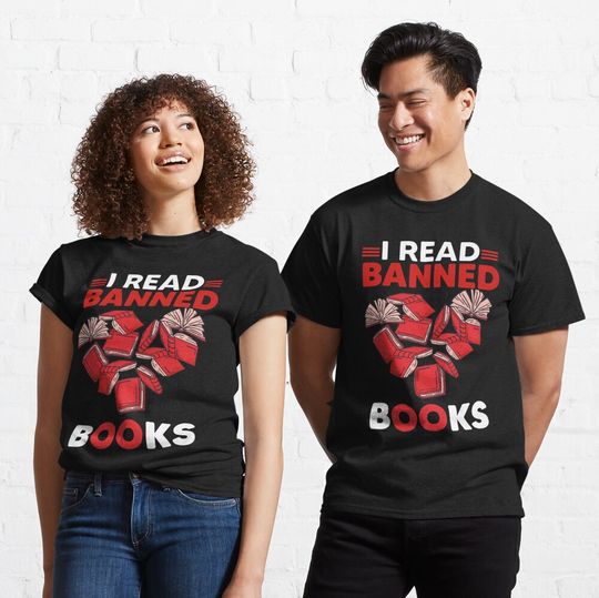 Discover I Read Banned Books Classic T-Shirt