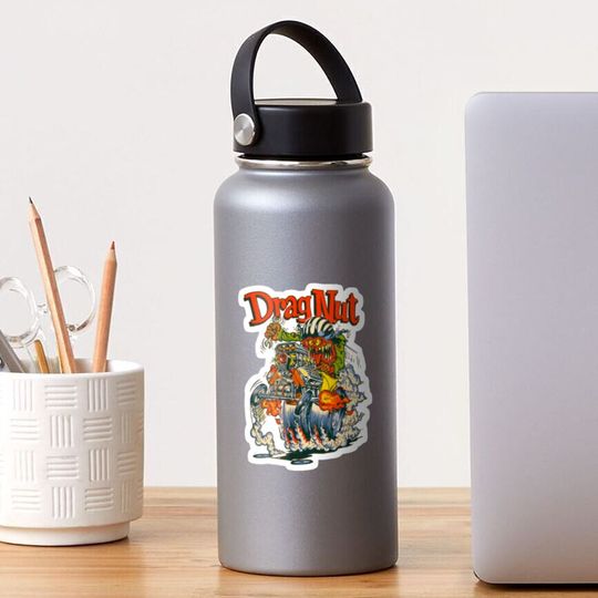 Discover Roth Drag Nut - Rat fink Sticker
