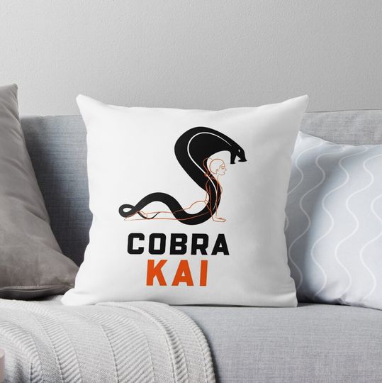 Discover Cobra Kai Throw Pillow
