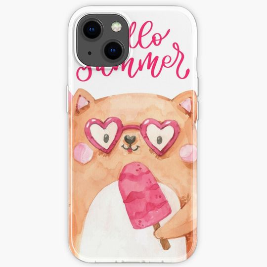 Discover hello summer iPhone Case