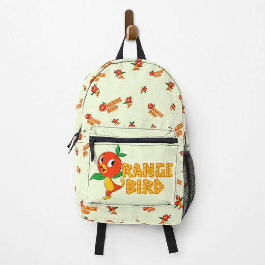Discover Vintage Orange Bird Backpack