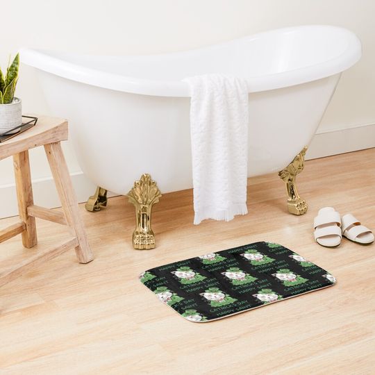Discover Happy Saint Catrick's Day Bath Mat