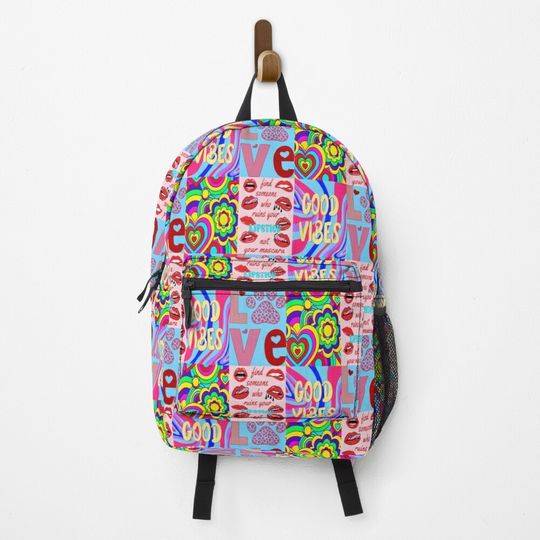 Discover Preppy Collage, Preppy Wall Collage, Hippie Wall Collage, Boho Backpack