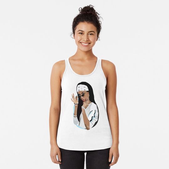 Discover Aaliyah Racerback Tank Top