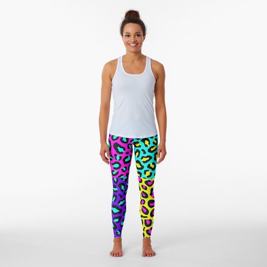 Discover Leopard 80s Leggings