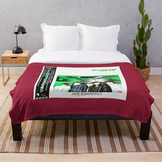 Discover Duran Nite Romantics Japanese Throw Blanket