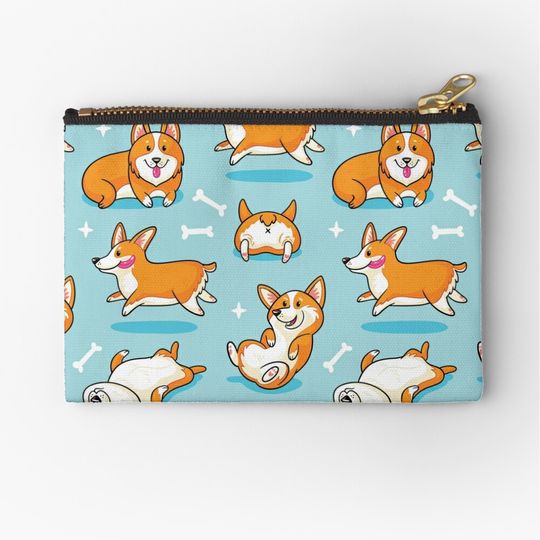 Discover Corgi Makeup Bags