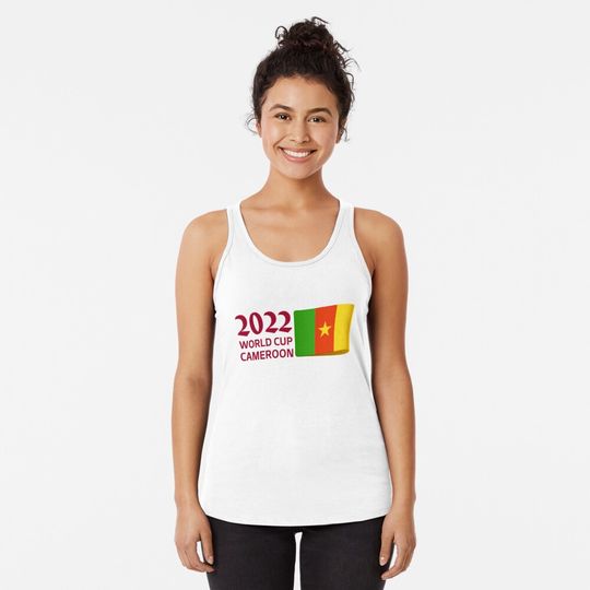 Discover CAMEROON world cup 2022 Racerback Tank Top