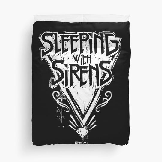Discover Sleeping With Sirens Duvet Cover