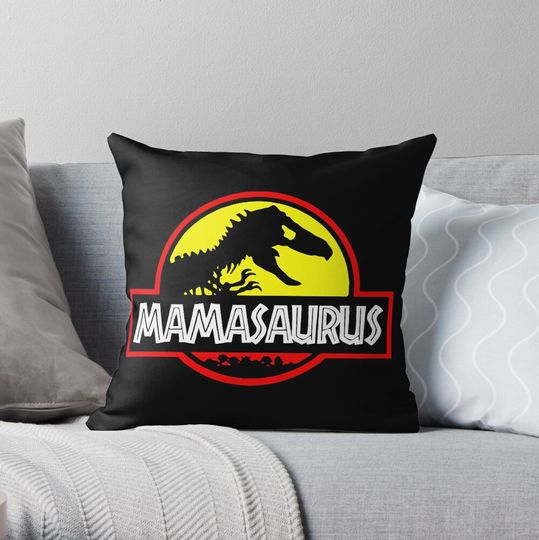 Discover Mama Throw Pillow