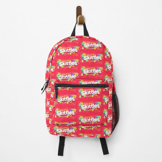 Discover Box of Skittles Drawn With Pastels Backpack
