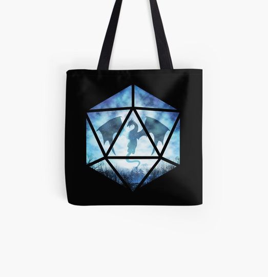 Discover Blue Sky Ice Dragon D20 Bag