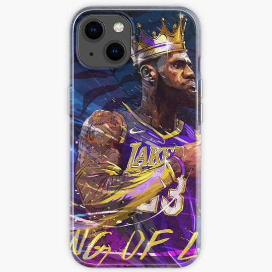 Discover The King Lebron James  iPhone Case