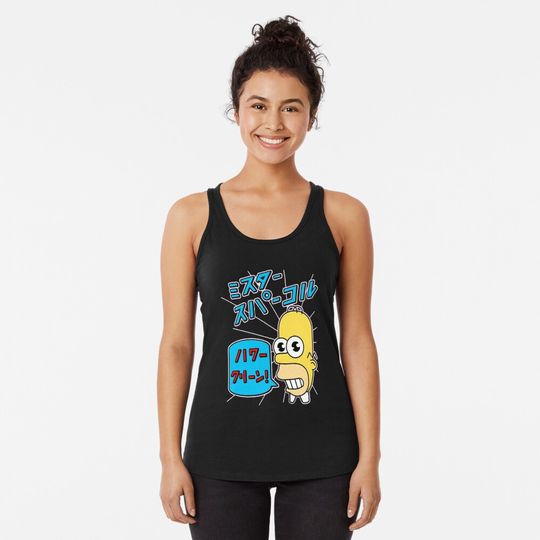 Discover Sparkle simpsons Tank Top