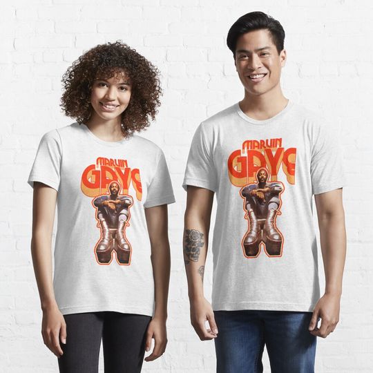 Discover Marvin Gaye Aint No Platform Boots High Enough Essential T-Shirt