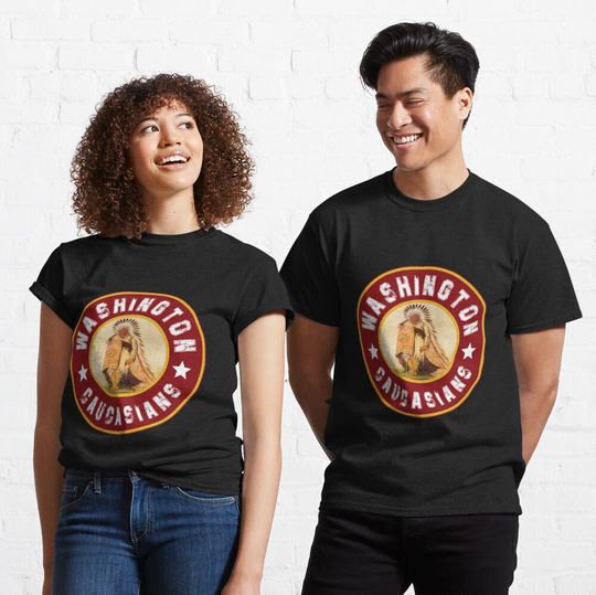 Discover Vintage Awesome Washington Caucasians Chief Classic T-Shirt