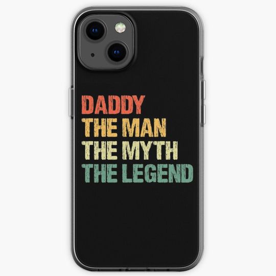 Discover DADDY The Man The Myth The Legend Gift for Fathers  iPhone Case
