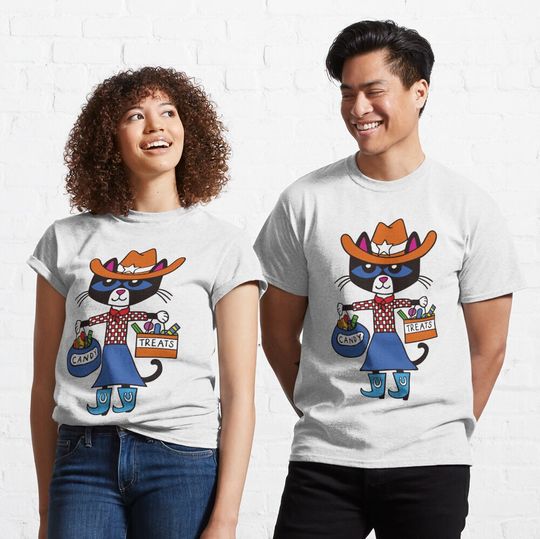 Discover Pete the cat halloween T-Shirt