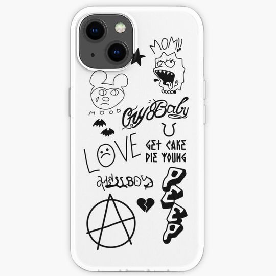 Discover Lil Peep Tattoo's iPhone Case iPhone Case