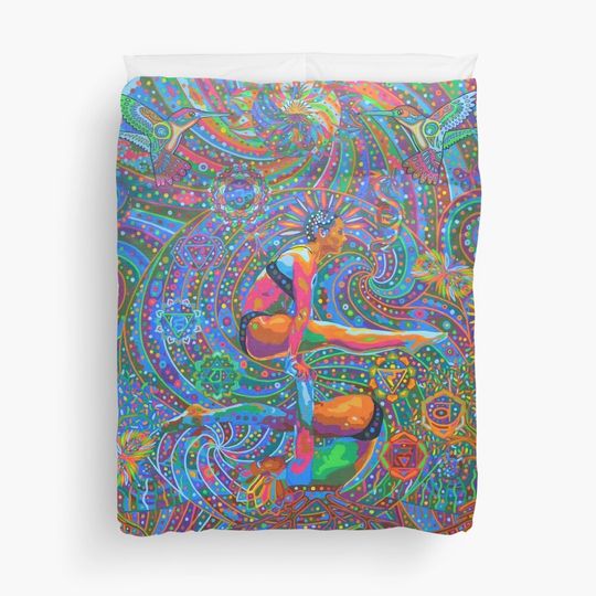 Discover Prana Flow Duvet Cover