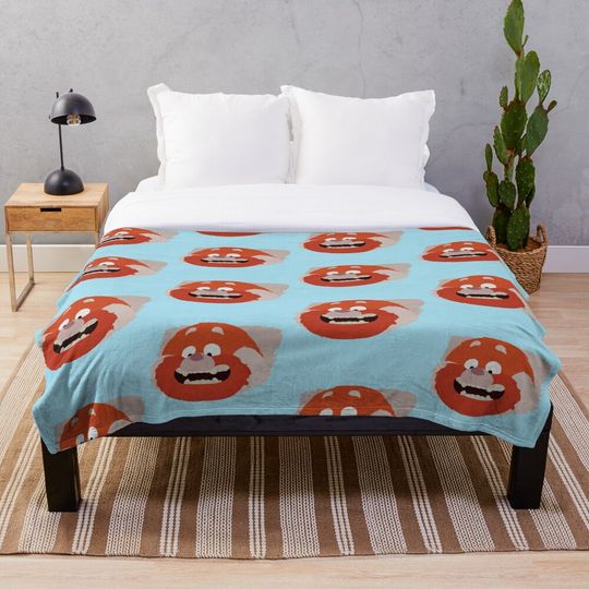 Discover Mei Panda Throw Blanket