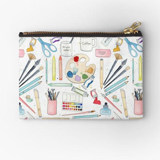 Discover Artist Tools Of The Trade Zipper Pouch