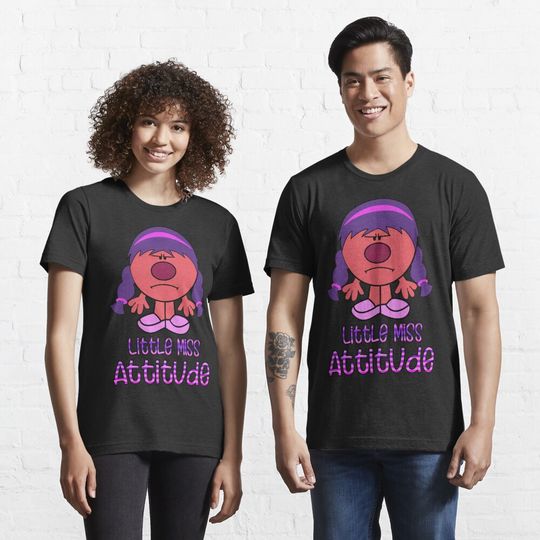 Discover Little Miss Attitude T-Shirt