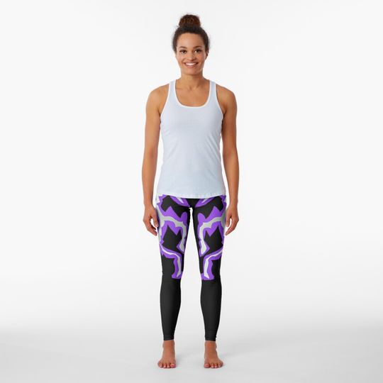 Discover Jericho Purple Lightning Leggings