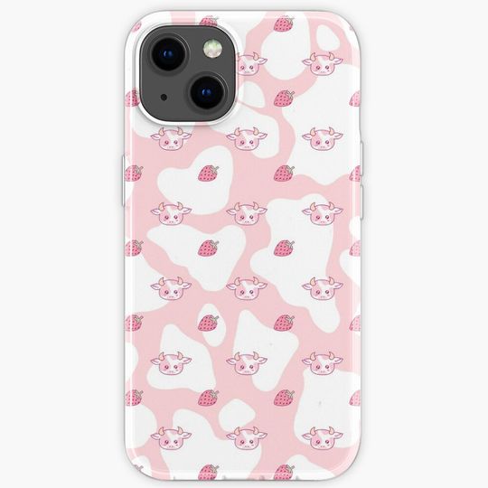 Discover Strawberry Cow iPhone Case
