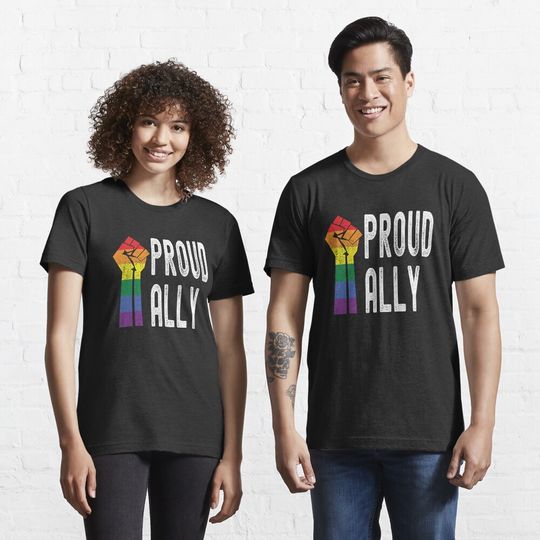 Discover Proud Ally Essential T-Shirt