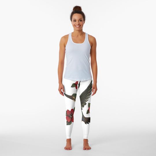 Discover Hummingbird Haven Leggings