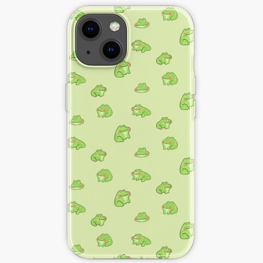 Discover Happy little frogs iPhone Case
