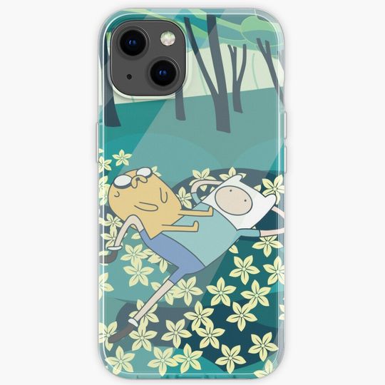 Discover Field of Flowers (Adventure Time) iPhone Case