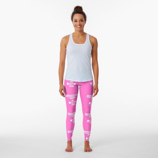 Discover Born in April Quote Dress | stickers Leggings
