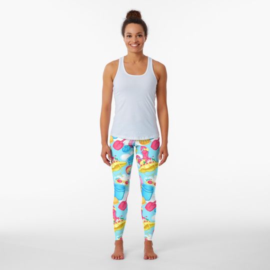 Discover Beach Fun Leggings