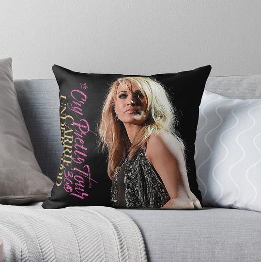 Discover Carrie Underwood Throw Pillow