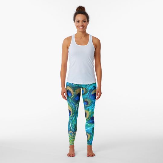 Discover Peacock Full Glory Leggings