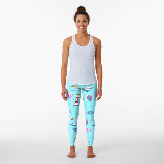 Discover Summer feeling Pattern Leggings