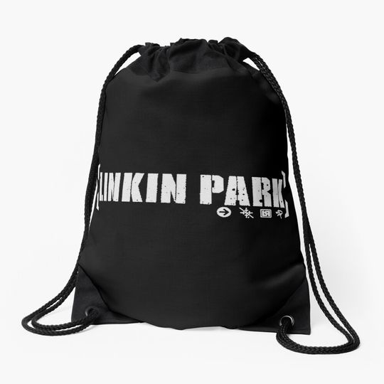 Discover linkinpark the logo Drawstring Bag