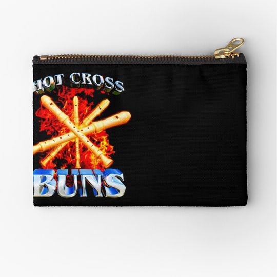 Discover Hot Cross Buns Zipper Pouch