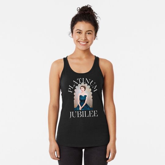 Discover The Queen of Great Britain Elizabeth the Second II  Tank Top