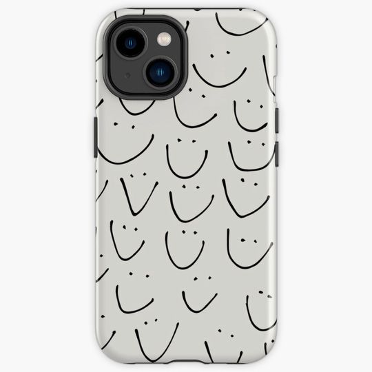 Discover smile overload beige  iPhone Case
