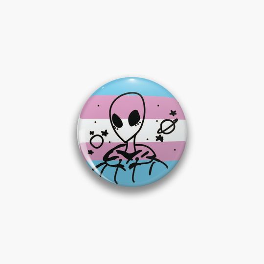Discover trans alien Pin