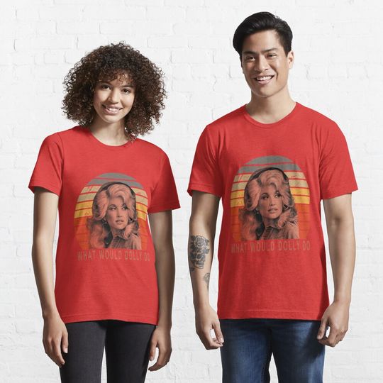 Discover Dolly Parton Que Dolly Vintage Essential T-Shirt