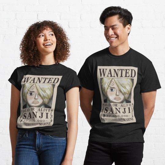 Discover Sanji first wanted poster Classic T-Shirt