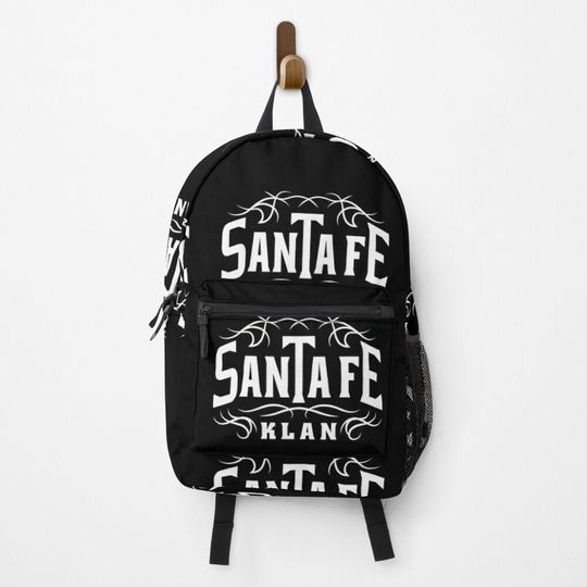 Discover Santa Fe Klan Reggaeton Latino Gang Latin Trap Hip Hop White Backpack
