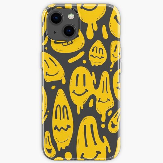 Discover Distorted Smile iPhone Case