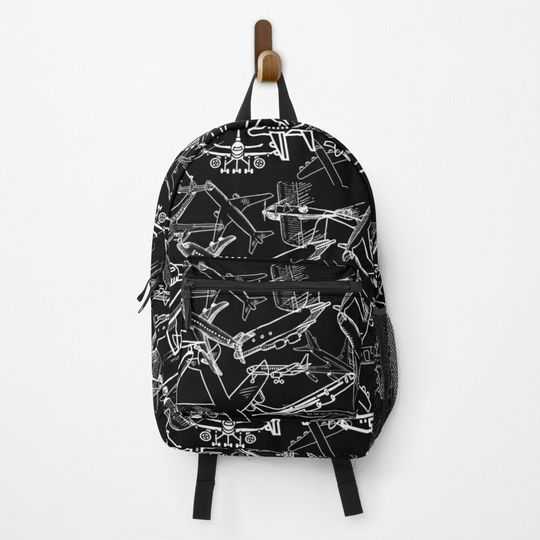 Discover Airplanes Love Backpack